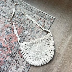 Crochet knit bag